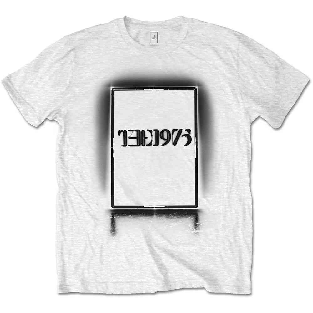 The 1975 - Black Tour Heren Tshirt - Wit